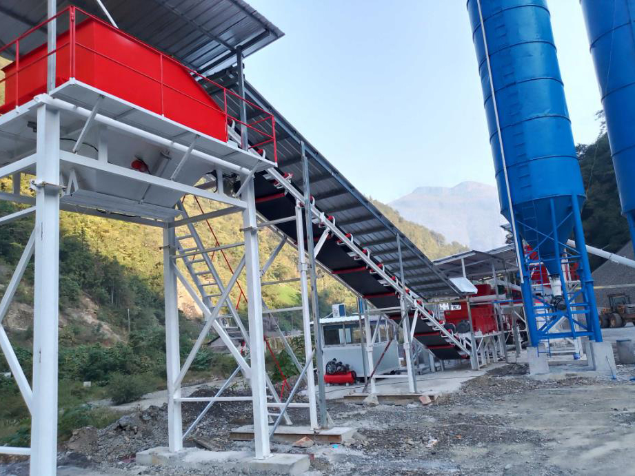 WDB500G Stabilized Soil Mixing Station(Enshi, Hubei) (2)