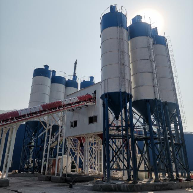 HZS90 Concrete Mixing Station (Zhangjiajie, Hunan) (2)