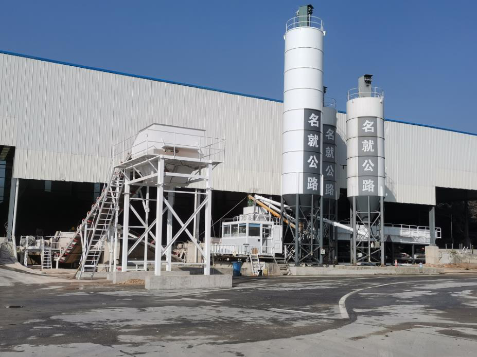 WDB800G Secondary Stabilized Mixing Station(Yifeng, Jiangxi) (2)