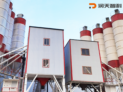 HZS180 Concrete Mixing Station (Jingmen, Hubei) (1)