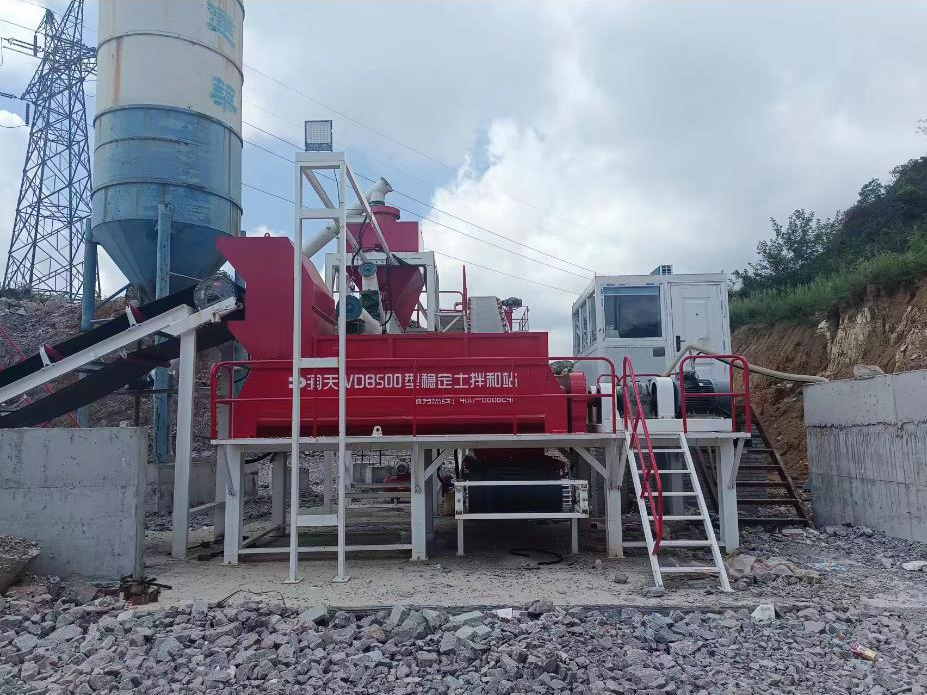 WDB500G Stabilized Soil Mixing Station(Guiyang, Guizhou) (2)