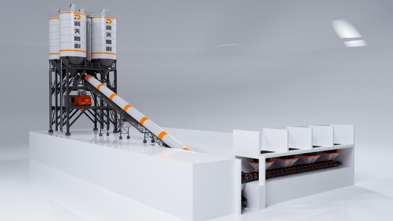 顶置式搅拌站0002