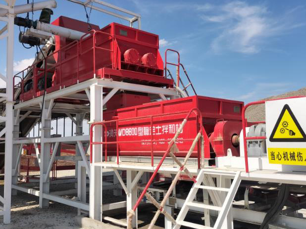 WDB800G Secondary Stabilized Mixing Station(Altay, Xinjiang Uygur (3)