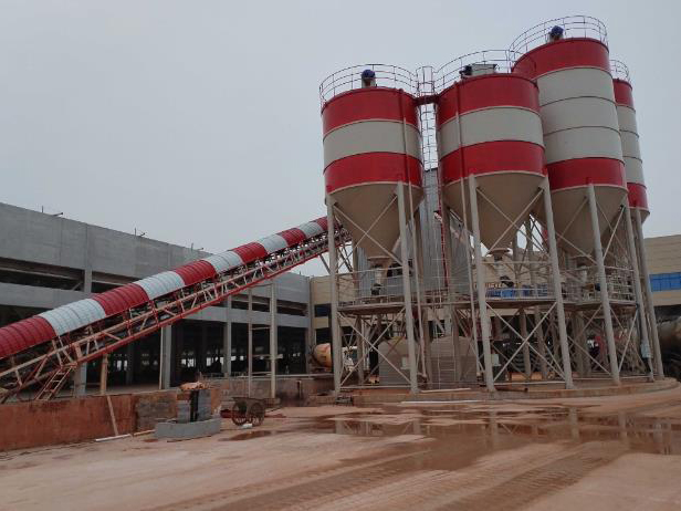 HZS180 Concrete Mixing Station (Yingtan, Jiangxi) (3)
