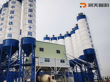 Double HZS180F Concrete Mixing Station (Zhongshan, Guangdong) (1)