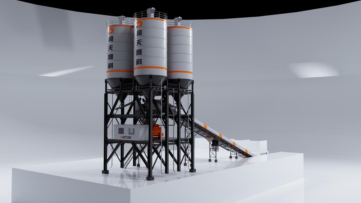 顶置式搅拌站0004