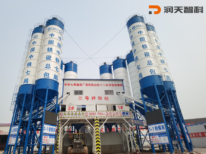HZS180 Concrete Mixing Station(Zhaoqing, Guangdong) (1)
