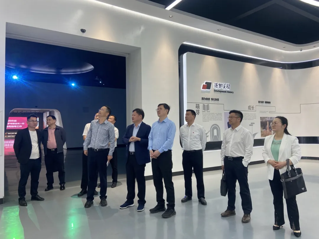 Provincial Trade Promotion Council Vice President Luo Zhuan and Delegation Visit RTZK for Inspection and Research