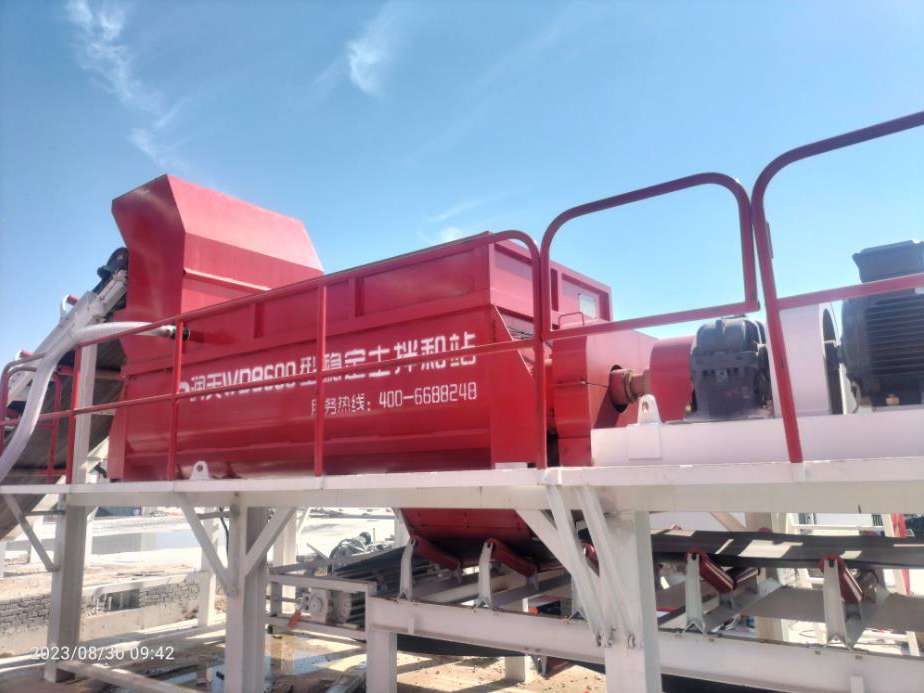 WDB600G Secondary Stabilized Mixing Station(Jingzhou, Hubei) (3)