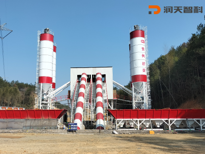 HZS90 Concrete Mixing Station (Jiangshan, Zhejiang) (1)