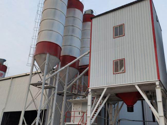 HZS180 Concrete Mixing Station (Jingmen, Hubei) (1)