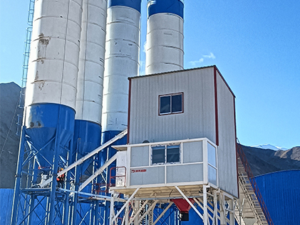 HZS120 Concrete Mixing Station(Pishan, Xinjiang) (1)