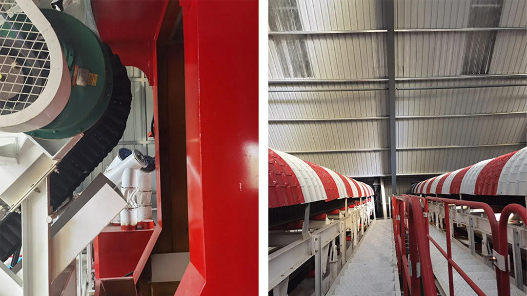 Saving Up To 40% of Production Land! Run Tian Zhi Ke's Concrete Mixing Station Supports The Reconstruction Project of National Highway 104 (4)