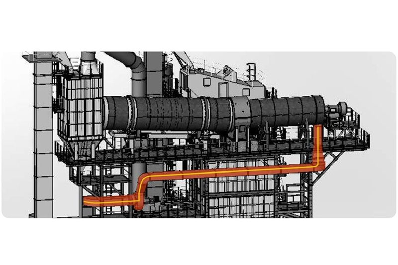 LBRN Series Counterflow Integral Asphalt Mixing Plant (11)