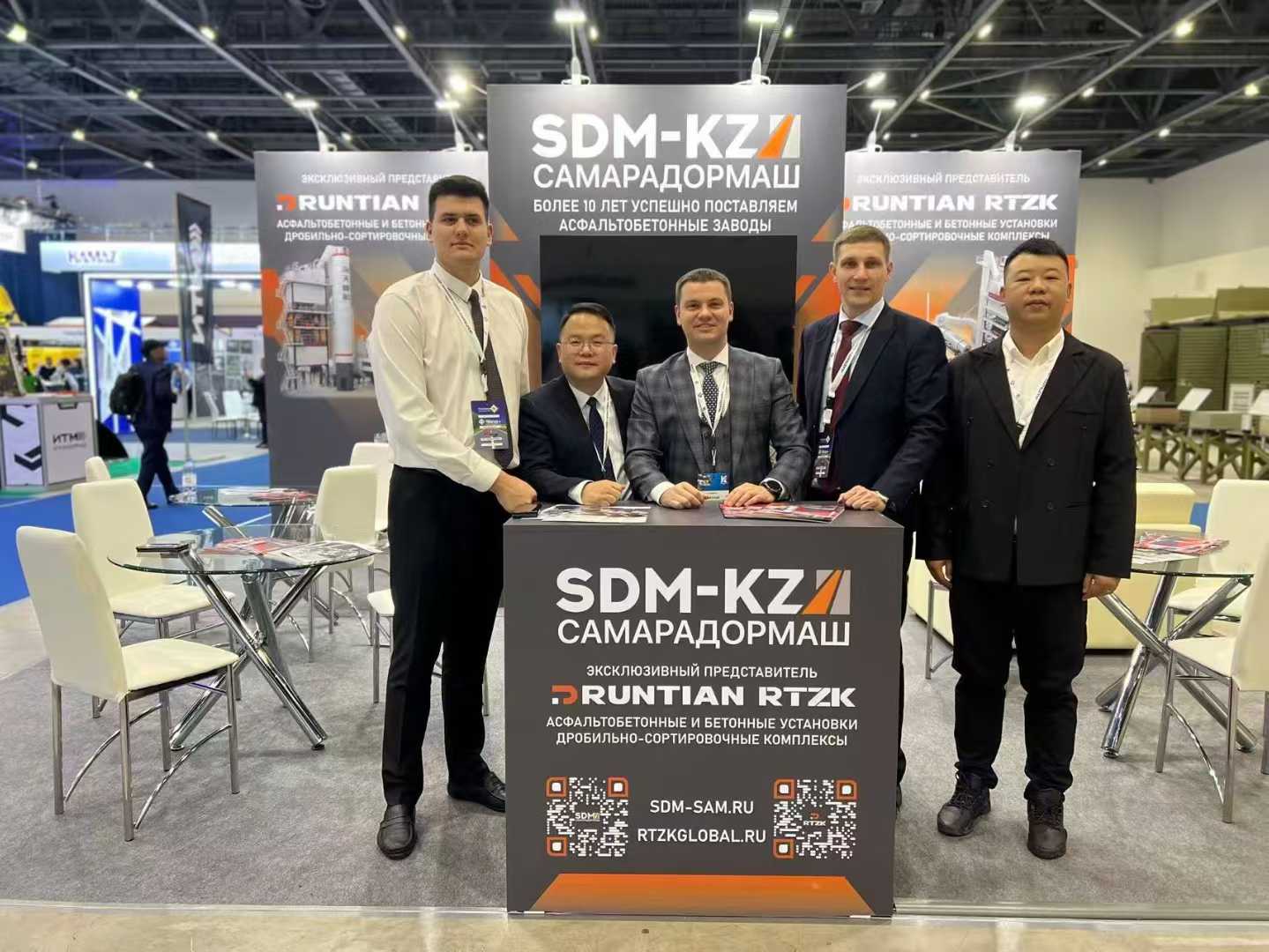 RTZK Empowered Partners|Shining at the 2025 Kazakhstan Road and Construction Machinery Exhibition