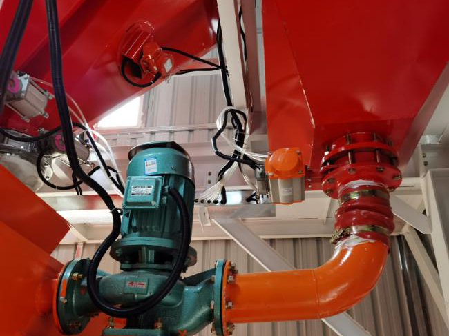 HZS180 Concrete Mixing Station (Jingmen, Hubei) (2)