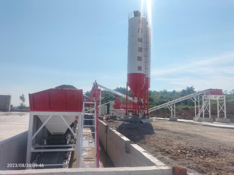 WDB600G Secondary Stabilized Mixing Station(Jingzhou, Hubei) (2)