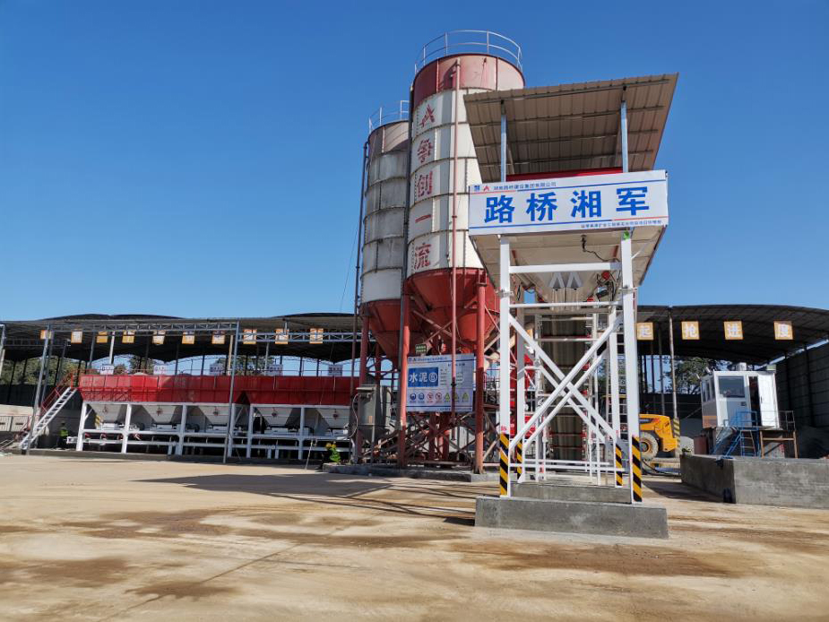 WDB800G Stabilized Soil Mixing Station(Changde, Hunan) (3)
